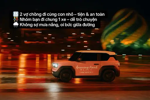 Có Thể Thuê Xe điện Chỉ Nửa Ngày Tại Amazing Xanh Không?