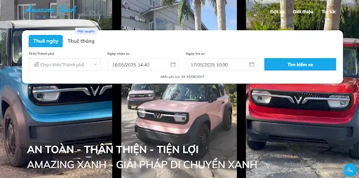 Thuê Xe Điện Tự Lái Đà Lạt Cùng Amazing Xanh Tự Do Vi Vu, Trải Nghiệm Khác Biệt